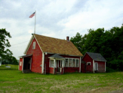 Reed School with Woodshed